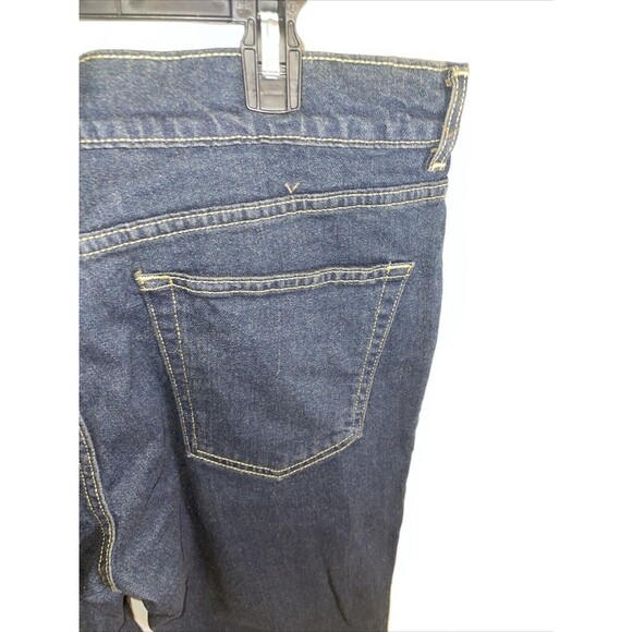 Roebuck & Co. Men’s Straight Jeans Size 36x32 Slim Dark Blue Vtg Streetwear NWT - Picture 10 of 12